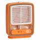 Φορητό Mini Air Cooler – Κλιματιστικό – Υγραντήρας USB με 3 Ταχύτητες FH-168 Πορτοκαλί
