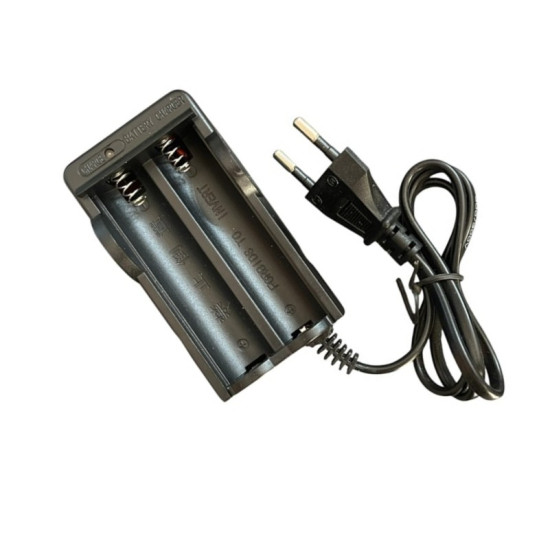 ΦΟΡΤΙΣΤΗΣ ΓΙΑ 2 ΜΠΑΤΑΡΙΕΣ 18650 LI-ION 4.2V