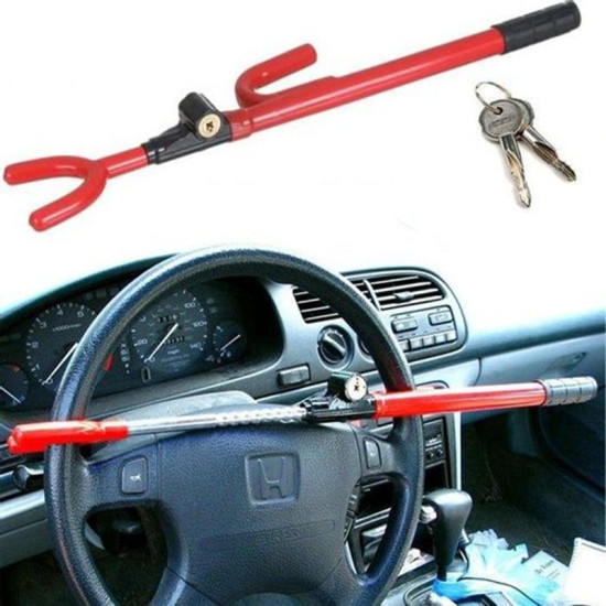 Αντικλεπτικό μπαστούνι τιμονιού αυτοκινήτου Heavy Duty