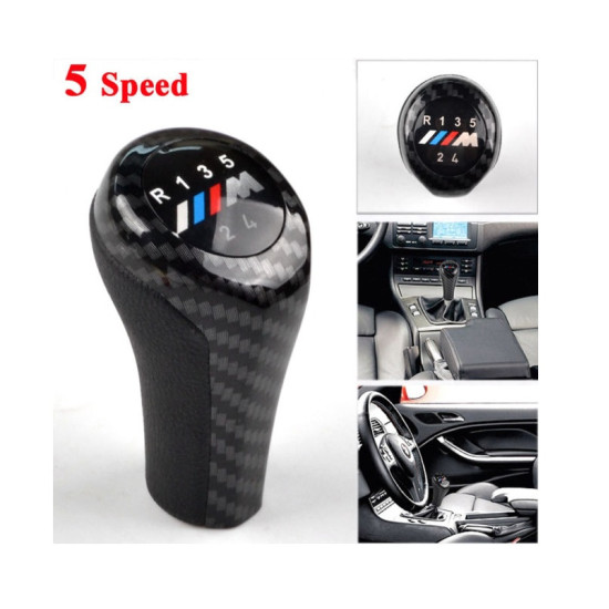 Πόμολο Ταχυτήτων BMW M Carbon Μαύρο