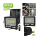 Ηλιακός Προβολέας LED 100W IP67 με πάνελ, Τηλεχειρισμό & Χρονοδιακόπτη GD-100H