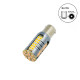 LED Μονοπολική Λάμπα 1156-BA15S 12V 60 SMD Canbus σε Πορτοκαλί Φωτισμό W15885