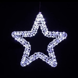 Φωτεινό Χριστουγεννιάτικο Αστέρι 800 LED 45x5cm με Ψυχρό Λευκό Φωτισμό
