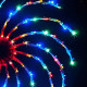 Διακοσμητικό Φωτιστικό LED Spinner Rainbow Πολύχρωμο 70cm