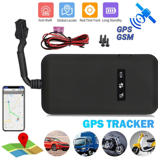 Συσκευή GPS Tracker Εντοπιστής Παρακολούθησης σε Πραγματικό Χρόνο GPRS GSM για Αυτοκίνητο/Μοτοσικλέτα