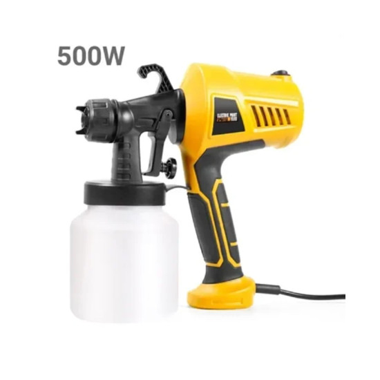 Ηλεκτρικό πιστόλι βαφής 500W – Electric Paint Sprayer Elite κίτρινο