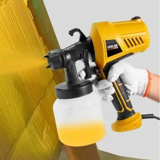 Ηλεκτρικό πιστόλι βαφής 500W – Electric Paint Sprayer Elite κίτρινο