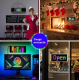 Εύκαμπτη LED Πινακίδα RGB Bluetooth με Κινούμενες Εικόνες και Κείμενο μέσω Εφαρμογής - LED Matrix Panel 7x17.3cm OEM