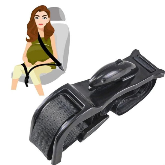 Ζώνη ασφαλείας αυτοκινήτου για εγκύους σε χρώμα μαύρο