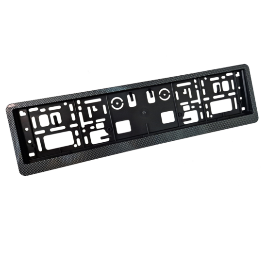 Πλαίσιο Πινακίδας Αυτοκινήτου Carbon