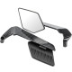 Σετ Καθρέφτες Oπισθοπορείας Μοτοσικλέτας Carbon Style W17580-7