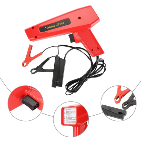 Επαγγελματικό Στροβοσκοπικό Πιστόλι/Λυχνία Χρονισμού 12V