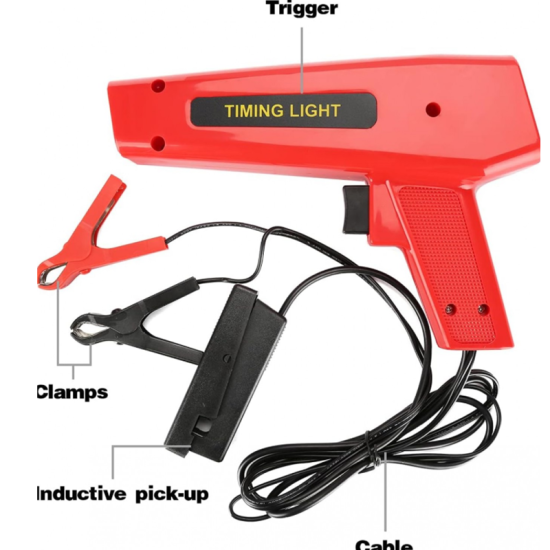 Επαγγελματικό Στροβοσκοπικό Πιστόλι/Λυχνία Χρονισμού 12V