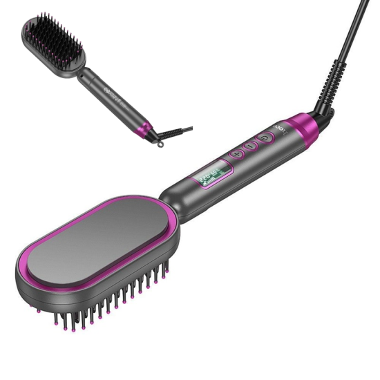 Ηλεκτρικη Βουρτσα Μαλλιων Straight Hair Comb Hoco HP44 