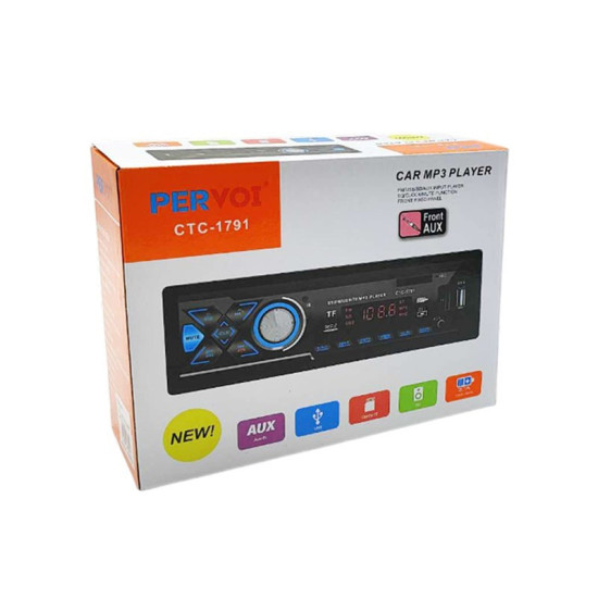 PerVoi Ηχοσύστημα Αυτοκινήτου 1DIN (Bluetooth) CTC-1791