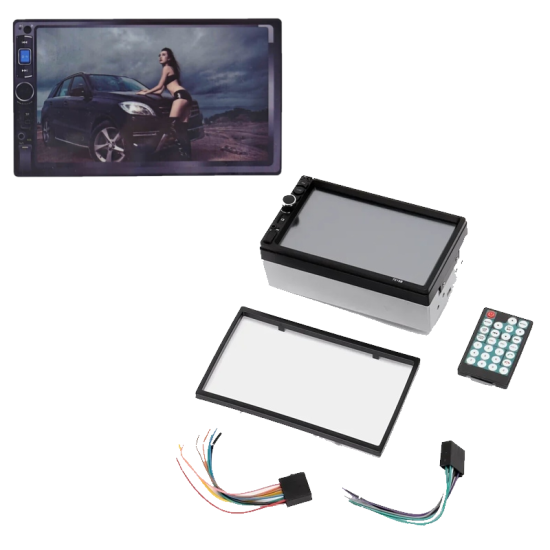 Οθόνη Αφής 7″ 2DIN Android GPS Bluetooth Universal 60W Pervoi CTC-7015