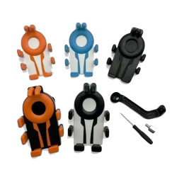 Βάση στήριξης τηλεφώνου καθρέφτη για μοτοσικλέτα και ποδήλατο με αντικραδασμική βάση 360° 4,5-7,2″ XD25103