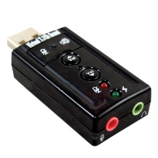 USB κάρτα ήχου 7.1 (1044) OEM