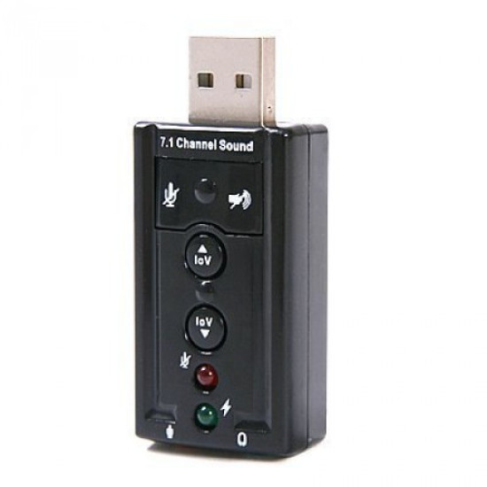 USB κάρτα ήχου 7.1 (1044) OEM