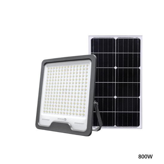 Αδιάβροχος Ηλιακός Προβολέας 800W με Πάνελ IP66 Eco Led Aerbes T106