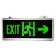 Φωτιζόμενη επιγραφή Led (EXIT) 35X15cm διπλής όψης με βέλος κατεύθυνσης για έξοδο κινδύνου επαγγελματικών χώρων 1τμχ DY-31