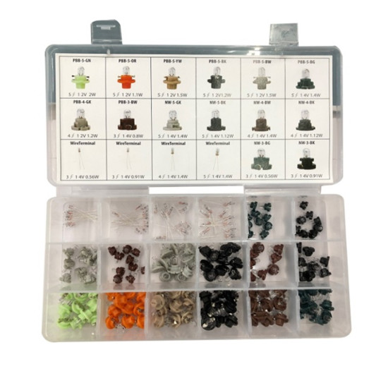 Σετ λαμπτήρων 180 τμχ για Πίνακα οργάνων W15845-0