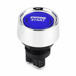 Διακόπτης Μπουτόν Αδιάβροχος 3 Pins 12V–24V 50A για Κόρνα & Εκκίνηση Κινητήρα