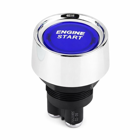 Διακόπτης Μπουτόν Αδιάβροχος 3 Pins 12V–24V 50A για Κόρνα & Εκκίνηση Κινητήρα