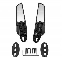 Σετ μεταλικοί περιστρεφόμενοι καθρέφτες οπισθοπορείας μοτοσικλέτας JN-2853-105