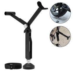 Πλαϊνό Σταντ Στήριξης και Ανύψωσης Μοτοσυκλέτας Μαύρο W17906