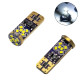 Λάμπες Σωληνωτές T10 18SMD-2016 3.6W 12-24V W17737 Λάμπες Σωληνωτές T10 18SMD-2016 3.6W 12-24V W17737