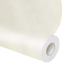 Αυτοκόλλητο PU 100*137cm δέρμα επισκευής σε ρολό εσωτερικού αυτοκινήτου και φθαρμένων επιφανειών W17319-1W Λευκό