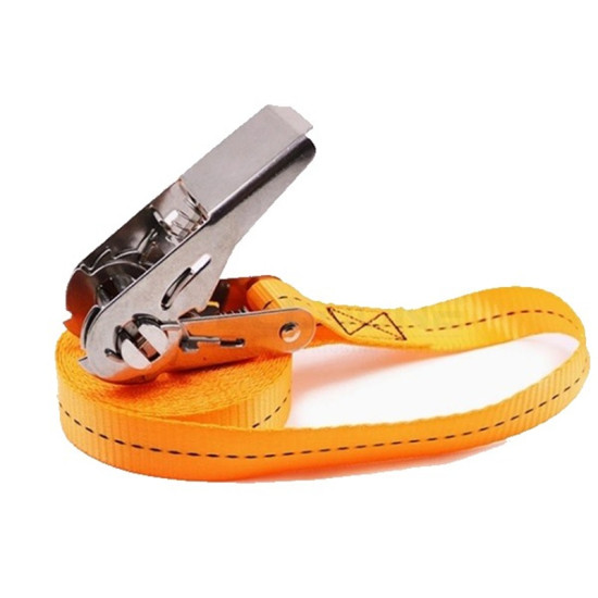 Ιμάντας Αποσκευών Αυτοκινήτου Καστάνια Μέγιστου Φορτίου 250kg 2.5εκ. x 5m W17881 πορτοκαλί