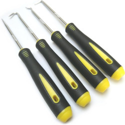 Κιτ Κατσαβιδιών Στεγανοποίησης Λαδιού 16.5εκ. 4τμχ W17159-2 Κίτρινο-Μαύρο