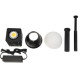 Φωτιστικό Led Video Light Bίντεο Φωτογραφίας Cob Bi-color Zgrl 80w