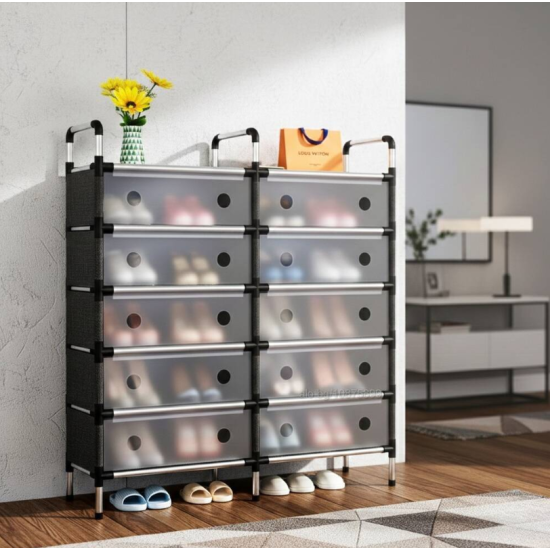 Παπουτσοθήκη 10 Θέσεων Με Διαφανείς Πόρτες XYX-88162
