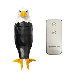 Επιτοίχιο διακοσμητικό φωτιστικό LED “αετός” με τηλεχειριστήριο