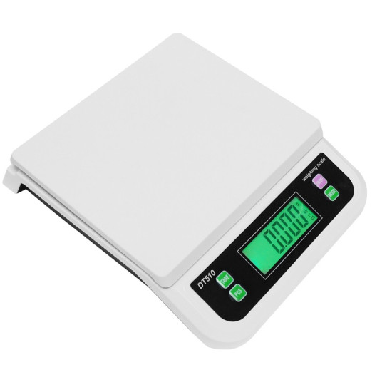 Ψηφιακή Ζυγαριά Κουζίνας 1gr/30kg Λευκή DT-510