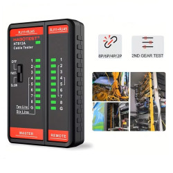 Tester Καλωδίων Δικτύου RJ45 RJ11 Habotest HT812A