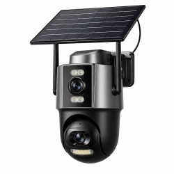 AI Ηλιακή Κάμερα Ασφαλείας 360°