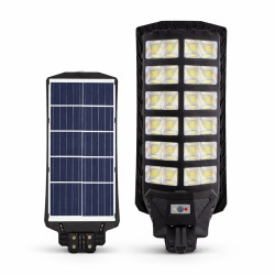 LED Ηλιακός Προβολέας Δρόμου 1200W IP67 με Αισθητήρα