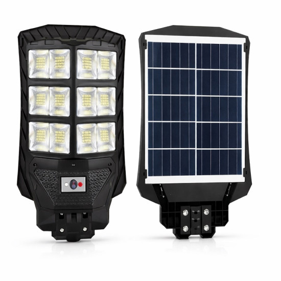 Ηλιακό Φωτιστικό Δρόμου 800W LED με Τηλεχειριστήριο