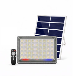 Αδιάβροχος Ηλιακός Προβολέας LED 300W με Τηλεχειριστήριο