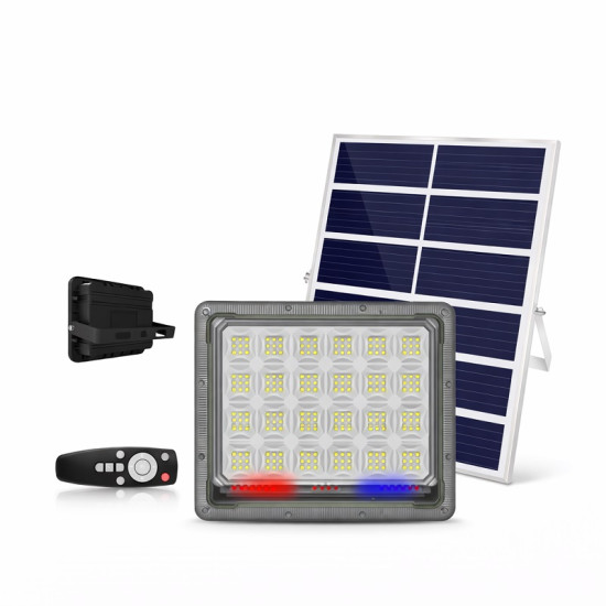 Ηλιακός Προβολέας LED 200W με Τηλεχειριστήριο