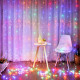 Κουρτίνα Λαμπάκια RGB 3x2m 192 LED με Ρεύμα