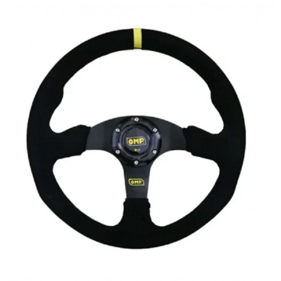 Τιμόνι OMP HW-0229 μαύρη ραφή