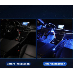 Ατμοσφαιρικός Φωτισμός Universal Ambient Light Kit (μαύρη λεντοταινία). Ατμοσφαιρικός Φωτισμός Universal Ambient Light Kit (μαύρη λεντοταινία).