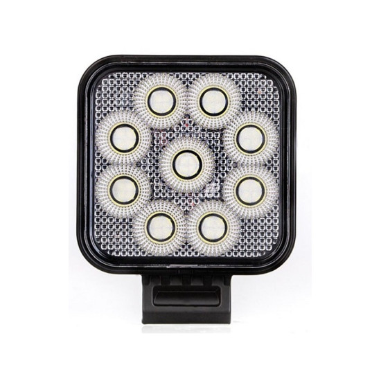 LED Προβολέας Αυτοκινήτου 27W 12-30V 9LED Με Βάση Στήριξης W16729-8
