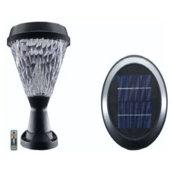 Αδιάβροχο Ηλιακό Φωτιστικό 50W με Τηλεχειριστήριο 25×24εκ.