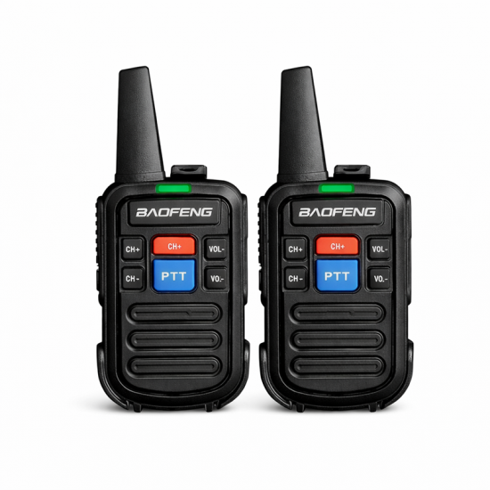 Σετ 2τμχ Mini Ασύρματοι Πομποδέκτες UHF/VHF 2W Χωρίς Οθόνη Σετ 2τμχ Mini Ασύρματοι Πομποδέκτες UHF/VHF 2W Χωρίς Οθόνη